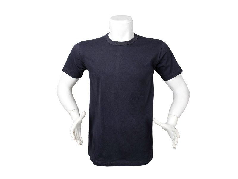 Penye T-shirt Lacivert-1