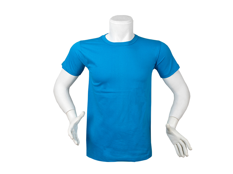 Penye T-shirt Mavi-1