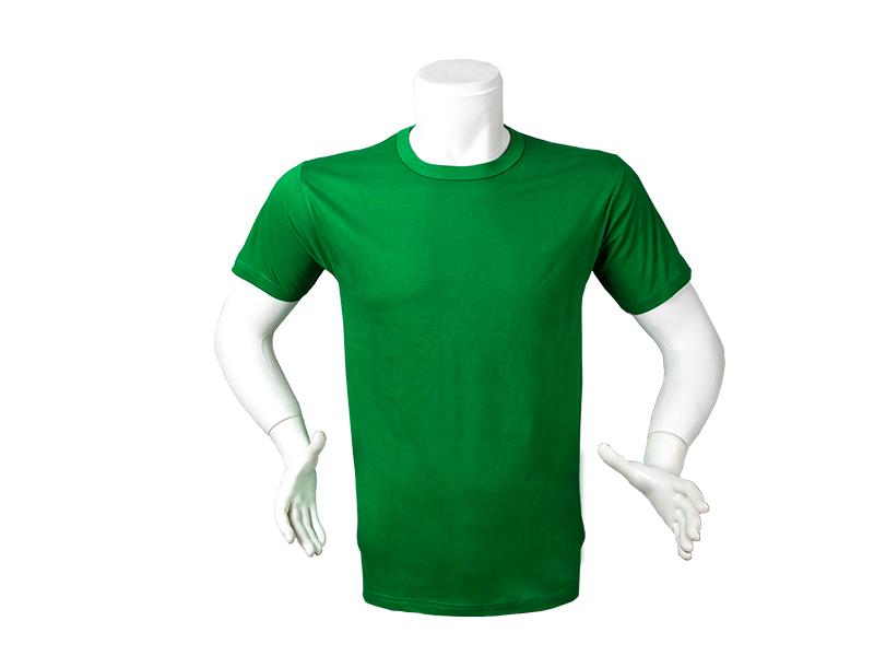 Penye T-shirt Yeşil-1
